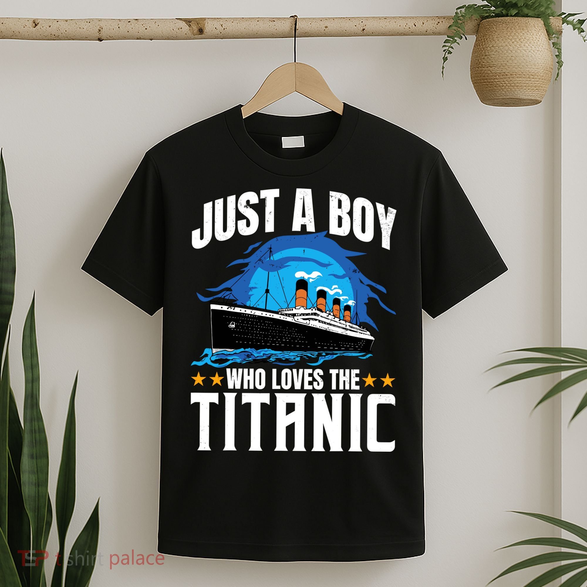 Boy Who Just Love The Rms Titanic T-Shirt