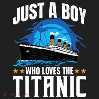 Boy Who Just Love The Rms Titanic Hat thumb 2