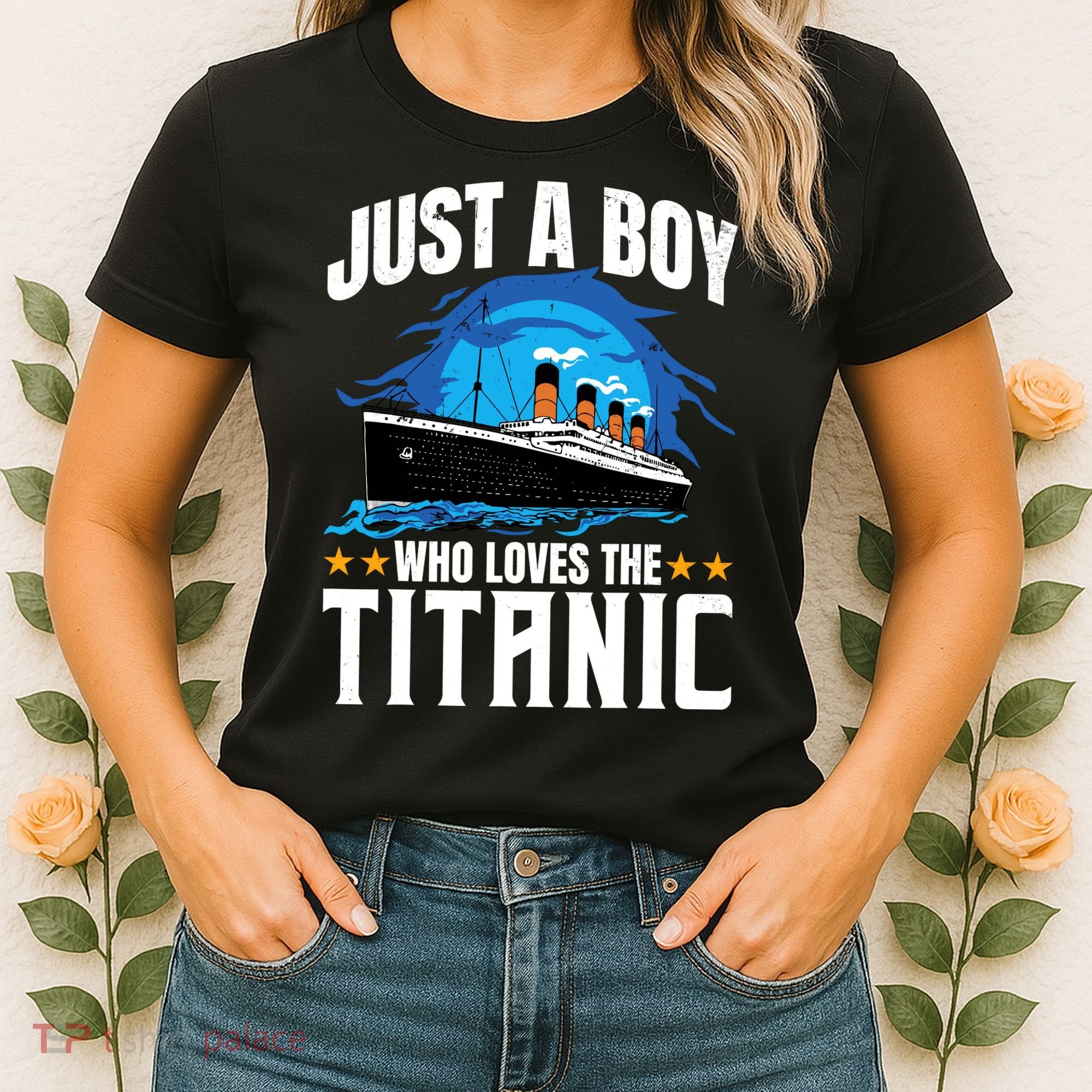 Boy Who Just Love The Rms Titanic Women's T-Shirt