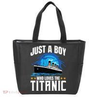 Boy Who Just Love The Rms Titanic Tote Bag thumb 0