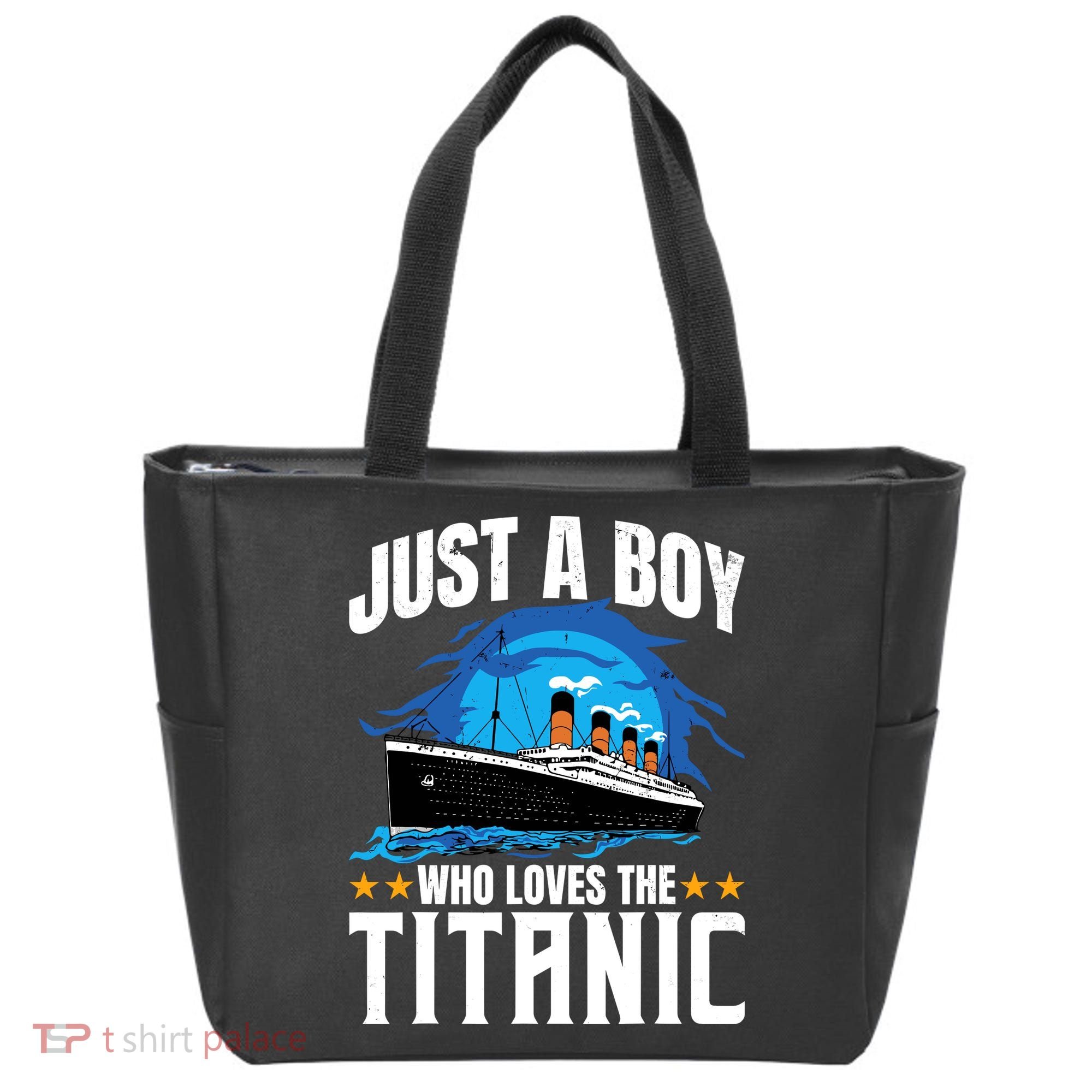 Boy Who Just Love The Rms Titanic Tote Bag