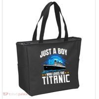 Boy Who Just Love The Rms Titanic Tote Bag thumb 2