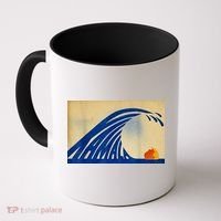 Blue Wave Kamala Funny Anti Trump Coffee Mug thumb 0