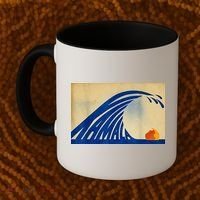 Blue Wave Kamala Funny Anti Trump Coffee Mug thumb 2