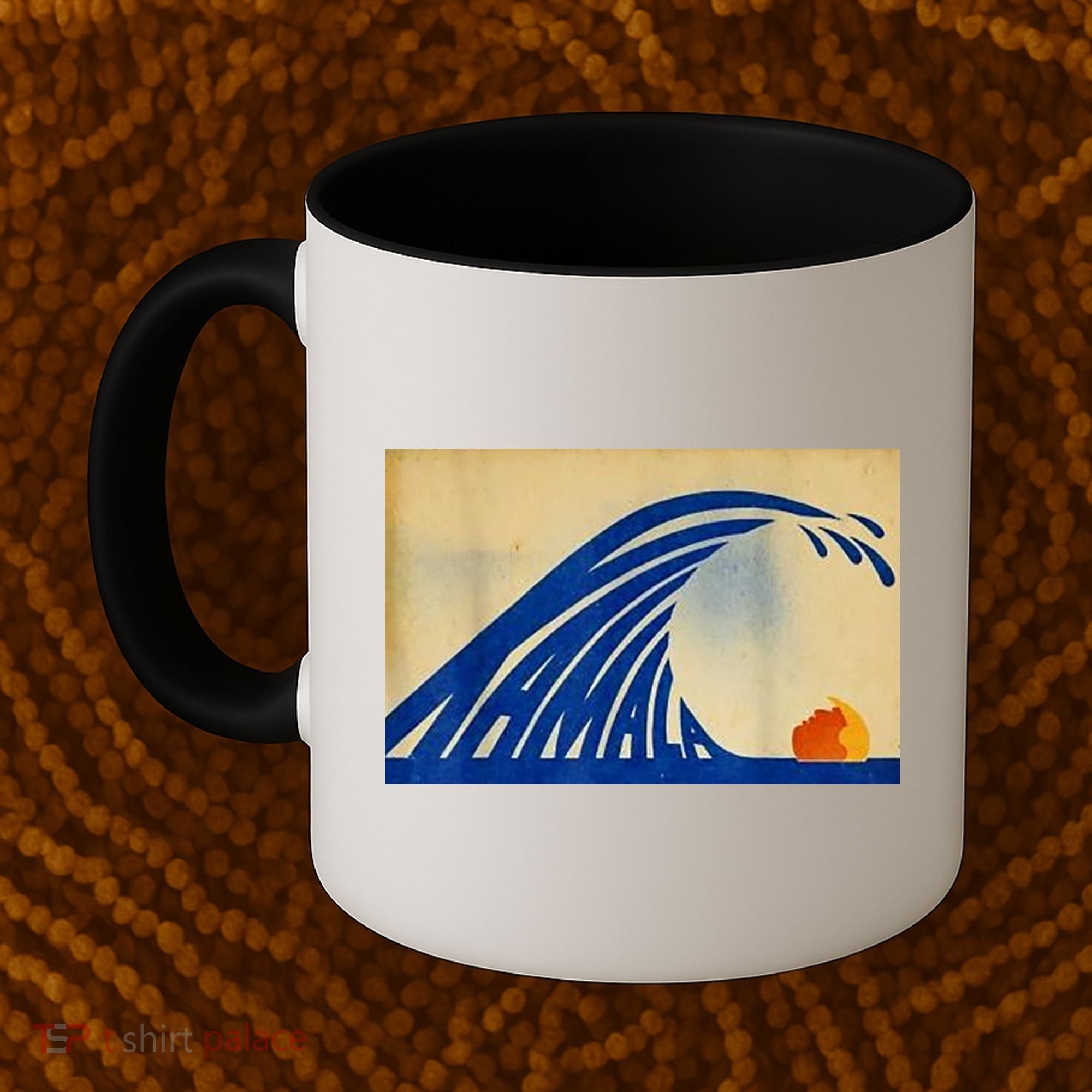 Blue Wave Kamala Funny Anti Trump Coffee Mug
