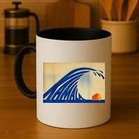 Blue Wave Kamala Funny Anti Trump Coffee Mug thumb 4