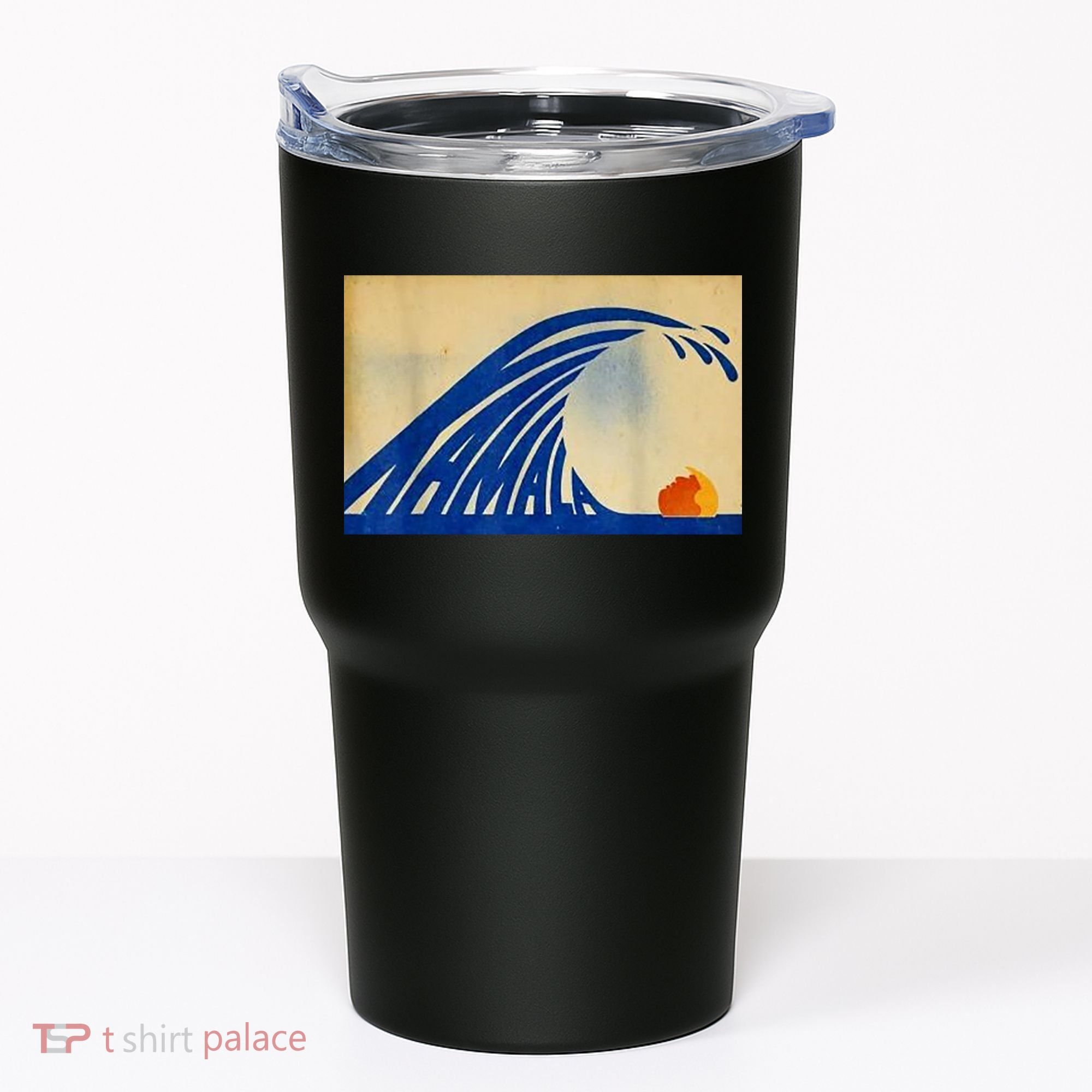 Blue Wave Kamala Funny Anti Trump Tumbler