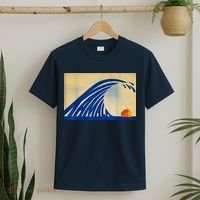 Blue Wave Kamala Funny Anti Trump T-Shirt thumb 2