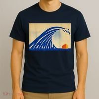 Blue Wave Kamala Funny Anti Trump T-Shirt thumb 3