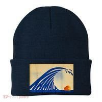 Blue Wave Kamala Funny Anti Trump Beanie thumb 0