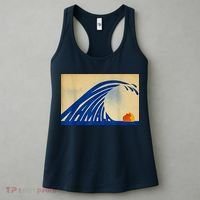 Blue Wave Kamala Funny Anti Trump Women's Tank Top thumb 3