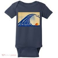 Blue Wave Kamala Funny Anti Trump Baby Bodysuit thumb 0