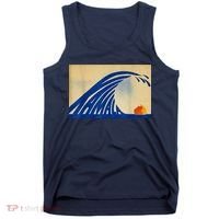 Blue Wave Kamala Funny Anti Trump Tank Top thumb 0