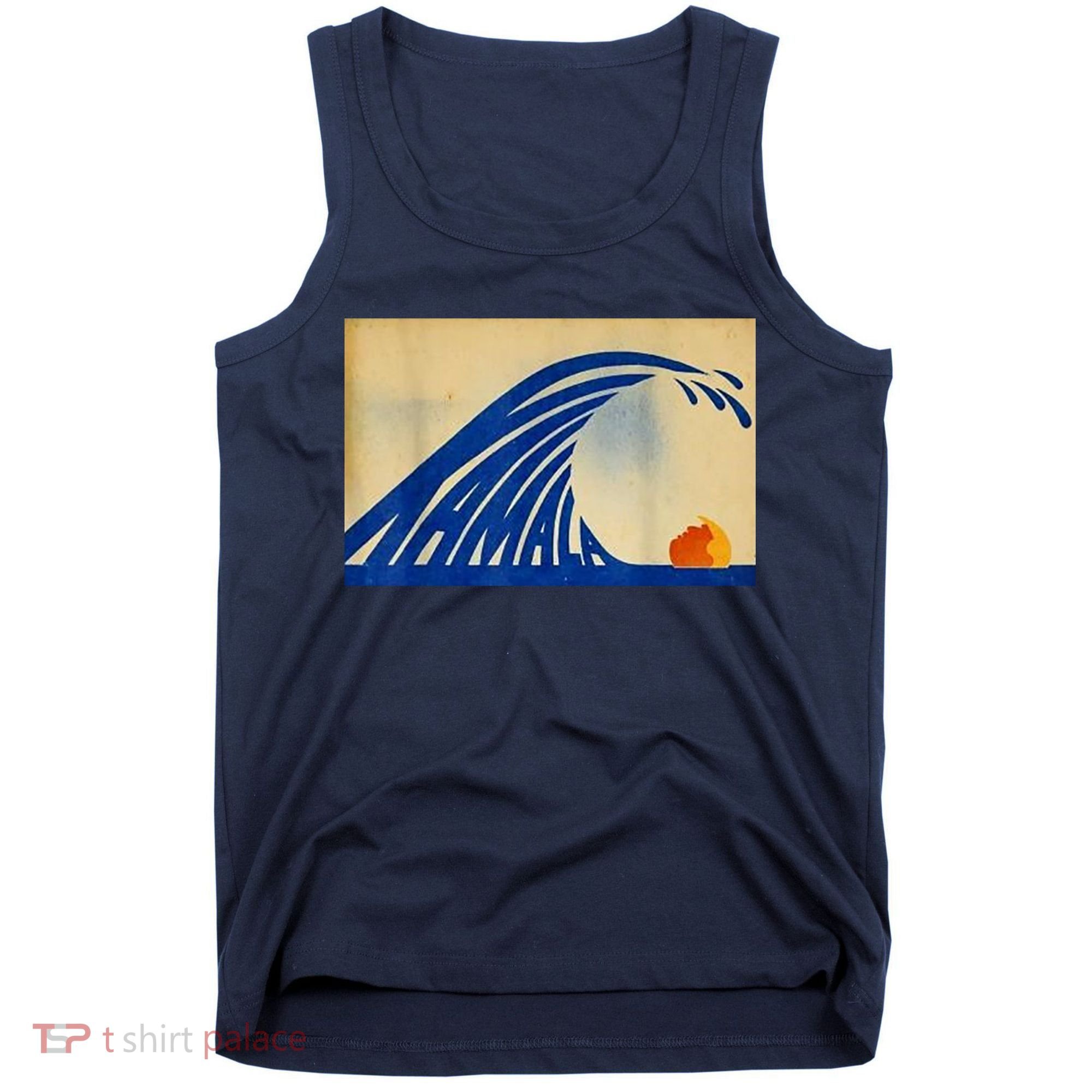 Blue Wave Kamala Funny Anti Trump Tank Top