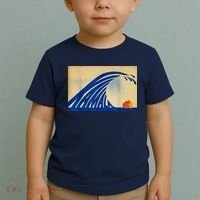 Blue Wave Kamala Funny Anti Trump Toddler T-Shirt thumb 2