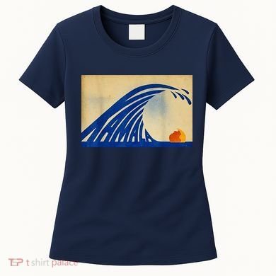Blue Wave Kamala Funny Anti Trump Women's T-Shirt