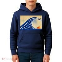 Blue Wave Kamala Funny Anti Trump Kids Hoodie thumb 4