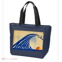 Blue Wave Kamala Funny Anti Trump Tote Bag thumb 3