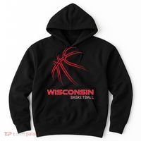 Basketball WI Love The Badger State Souvenir Wisconsin Hoops Hoodie thumb 0