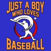 Boy Who Loves Baseball Sports Player Lover Coach Graphic Gift T-Shirt thumb 7