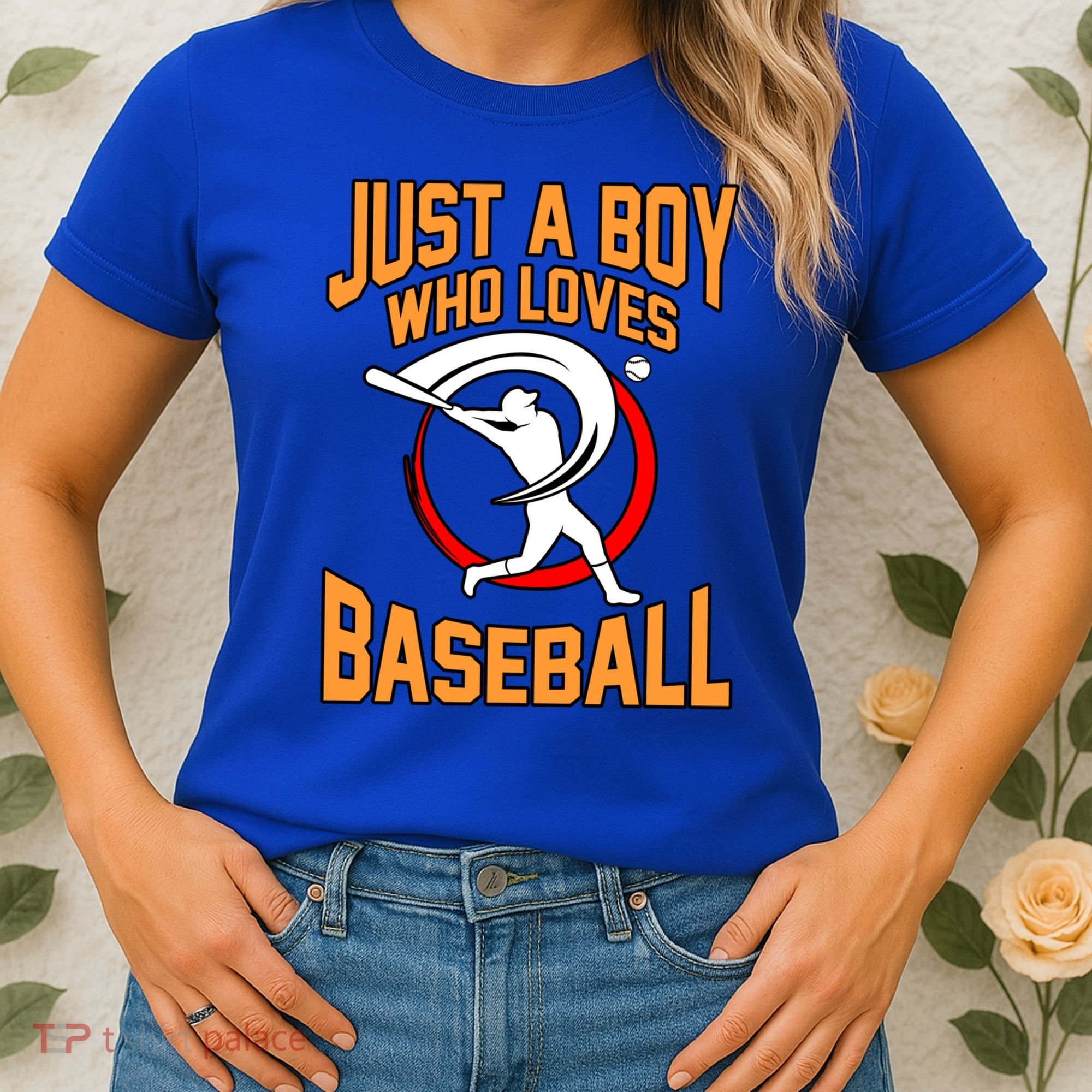Boy Who Loves Baseball Sports Player Lover Coach Graphic Gift Women's T-Shirt