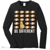 Boy who loves Capybaras South American Capybara  Women's Long Sleeve Shirt thumb 0