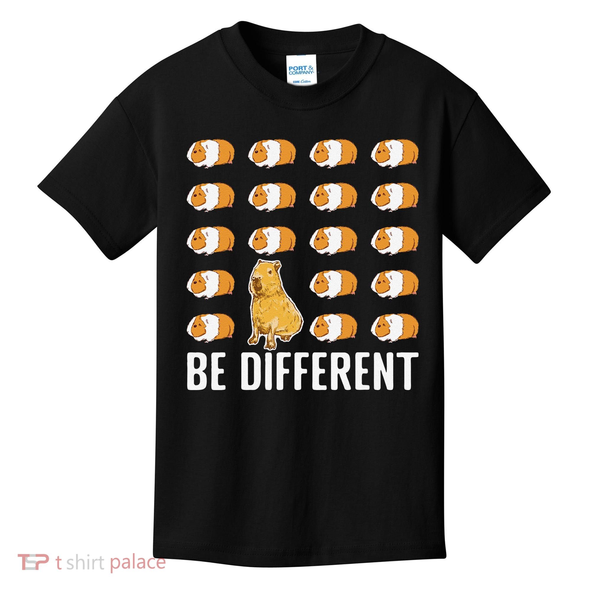 Boy who loves Capybaras South American Capybara  Kids T-Shirt