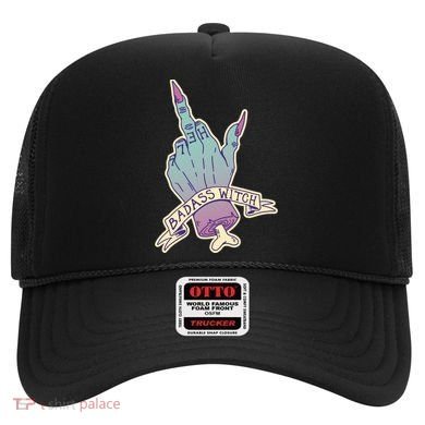 Badass Witch Middle Finger Hat