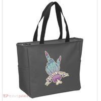 Badass Witch Middle Finger Tote Bag thumb 2