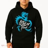 Be Water My Friend Water Dragon Hoodie thumb 2