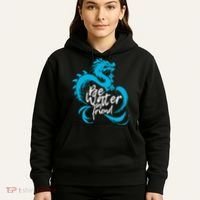 Be Water My Friend Water Dragon Hoodie thumb 5