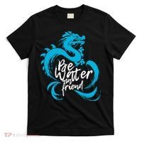Be Water My Friend Water Dragon T-Shirt thumb 0