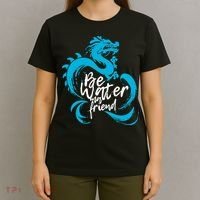Be Water My Friend Water Dragon T-Shirt thumb 4
