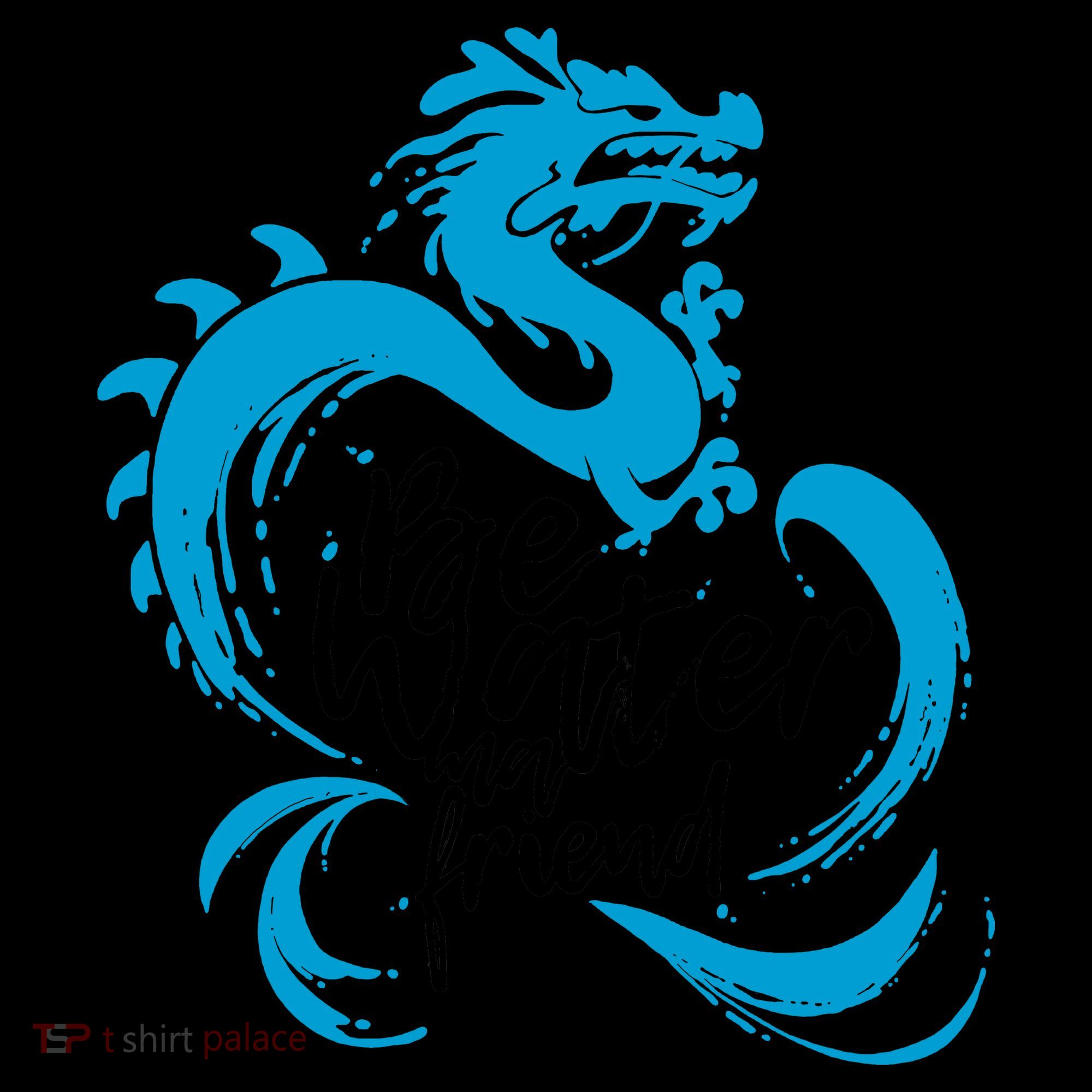 Be Water My Friend Water Dragon Coffee Mug