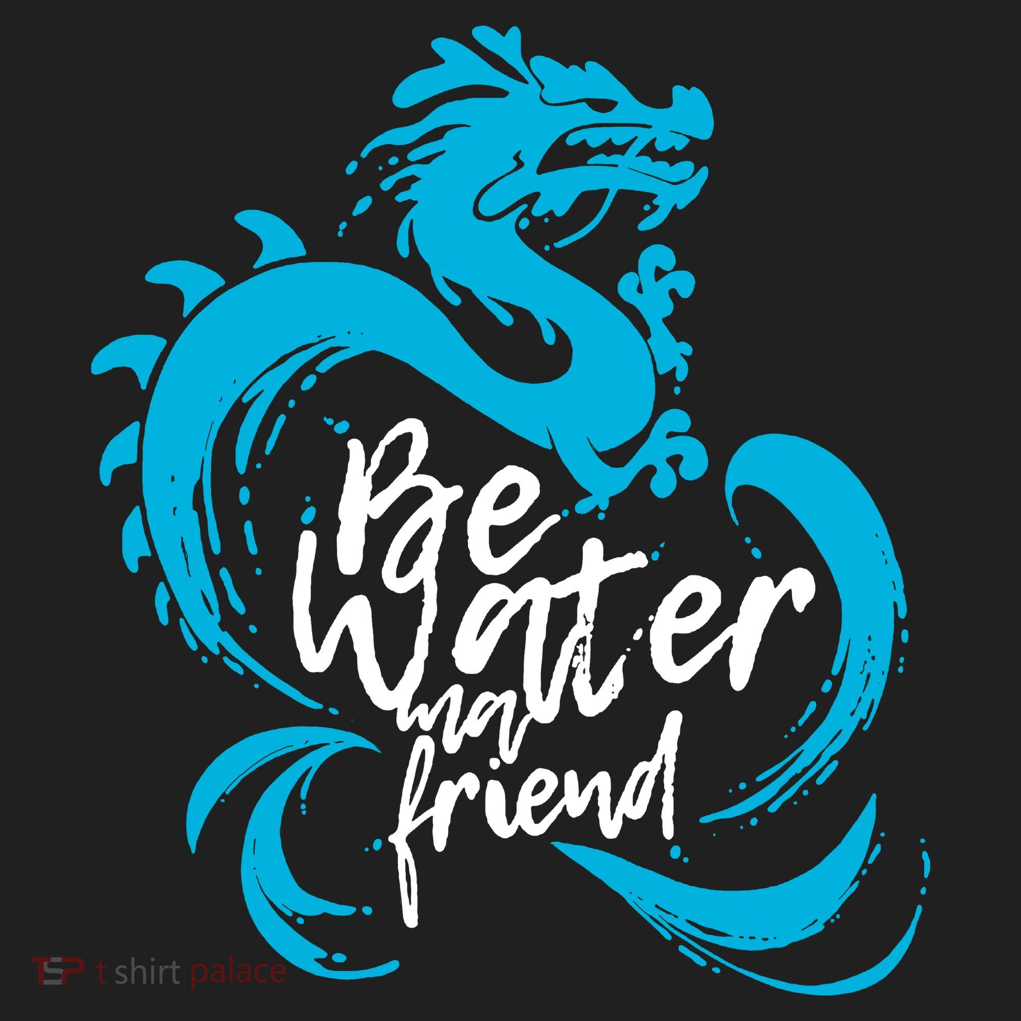 Be Water My Friend Water Dragon Beanie