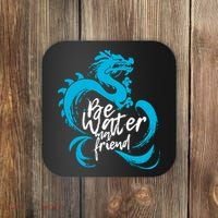 Be Water My Friend Water Dragon Coaster thumb 0