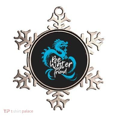 Be Water My Friend Water Dragon Ornament
