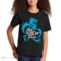 Be Water My Friend Water Dragon Kids T-Shirt thumb 2