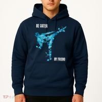 Be Water My Friend Ripple Quote Hoodie thumb 2
