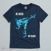 Be Water My Friend Ripple Quote T-Shirt thumb 5