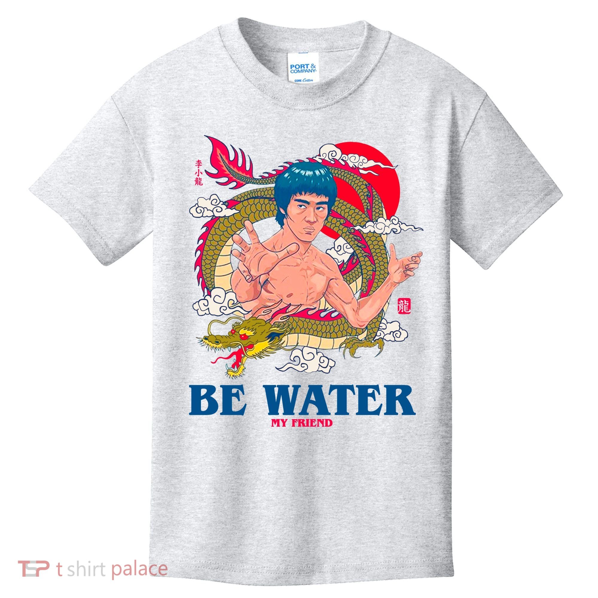 Be Water My Friend Kids T-Shirt