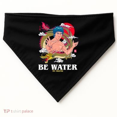Be Water My Friend USA-Made Doggie Bandana