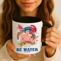Be Water My Friend Coffee Mug thumb 3