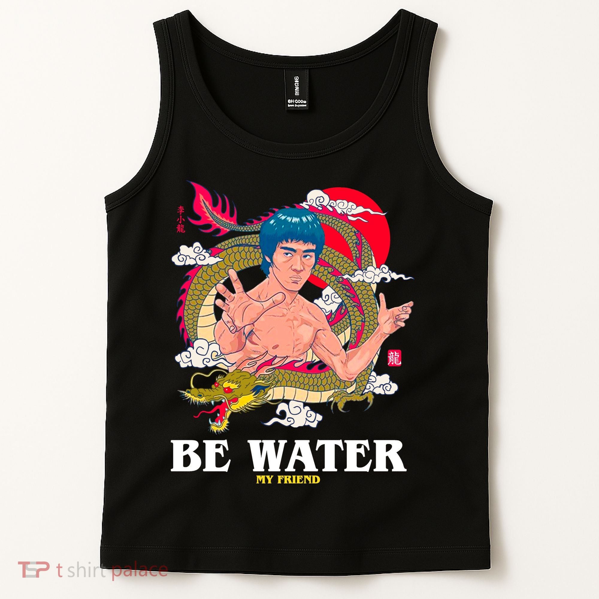 Be Water My Friend Tank Top