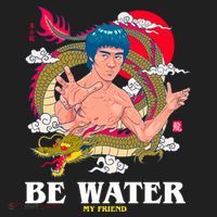 Be Water My Friend Golf Towel thumb 3
