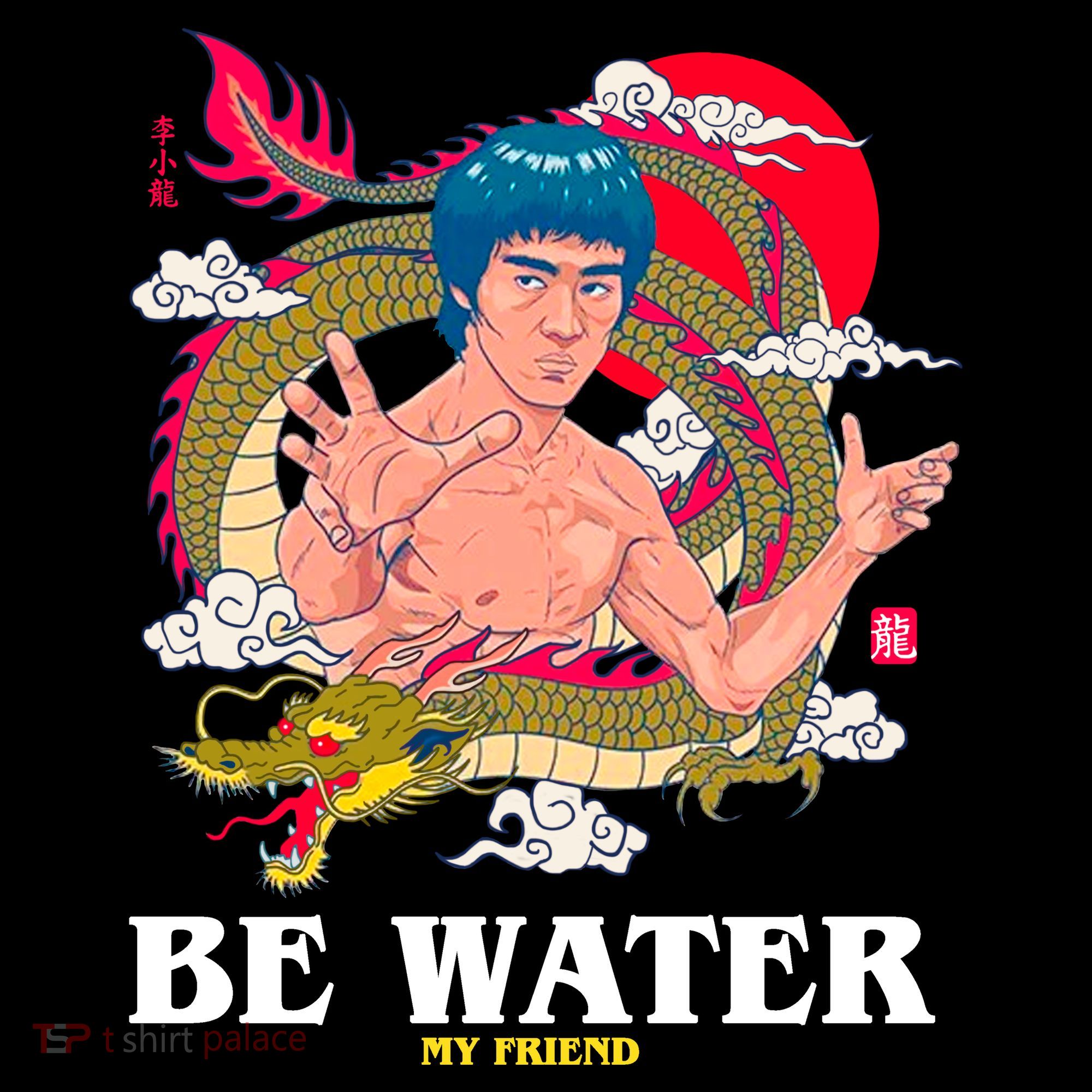 Be Water My Friend Women's T-Shirt