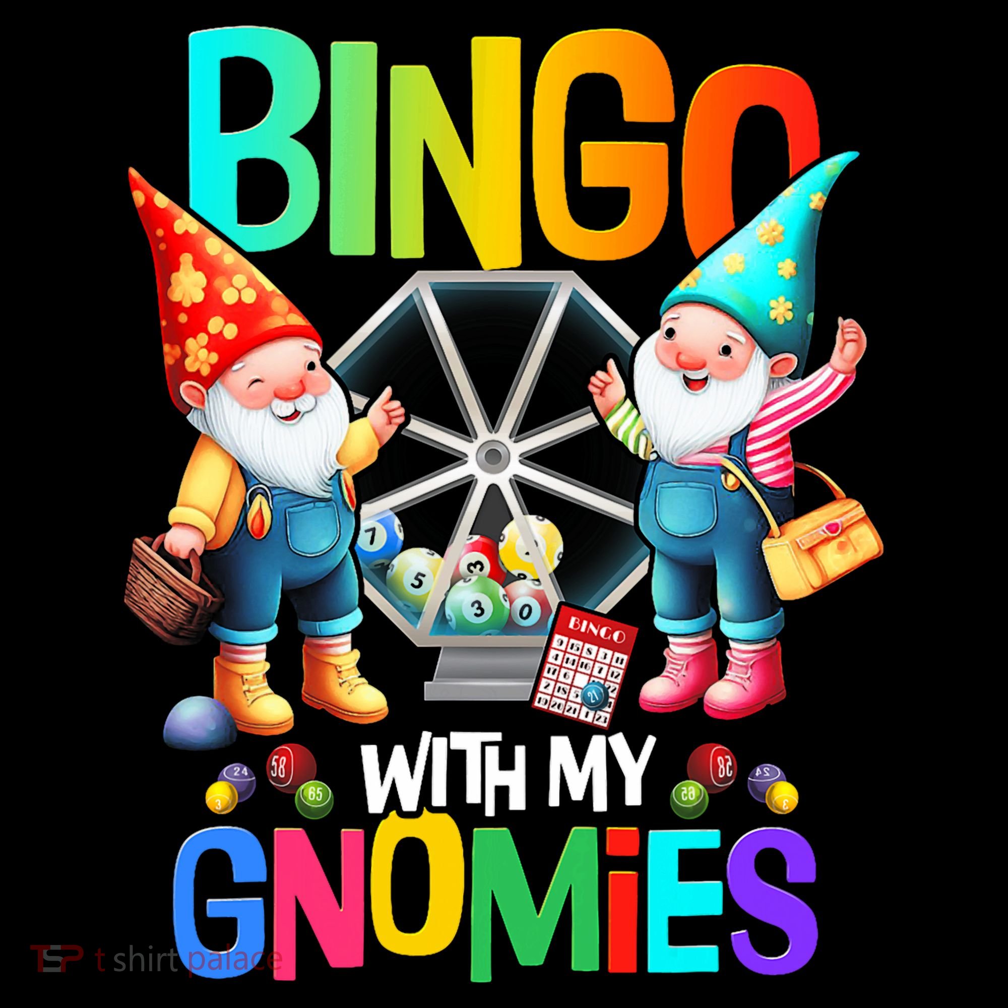 Bingo With My Gnomies Fun Bingo Gnome Squad Merry Christmas Coffee Mug