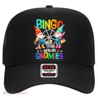 Bingo With My Gnomies Fun Bingo Gnome Squad Merry Christmas Hat thumb 0