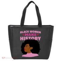 Black Women Make History Female Tote Bag thumb 0