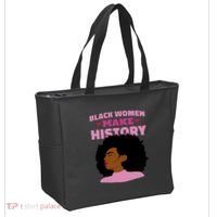 Black Women Make History Female Tote Bag thumb 2
